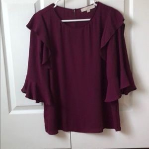 Plum blouse